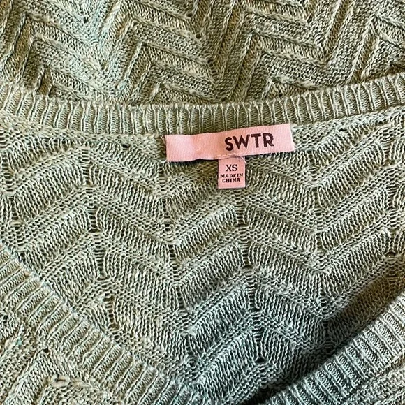 NWT SWTR V Neck Sweater - Picture 4 of 6